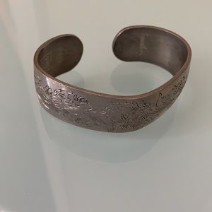 Pewter Chrysanthemum Bracelet